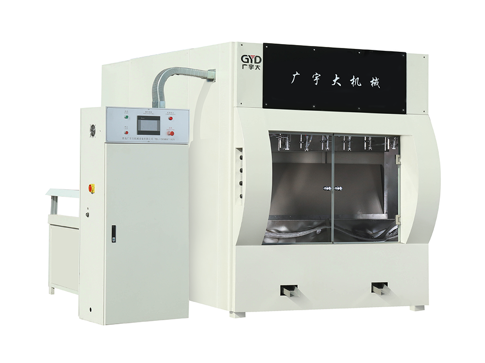 Automatische Lackiermaschine f&uuml;r Schrankt&uuml;ren
